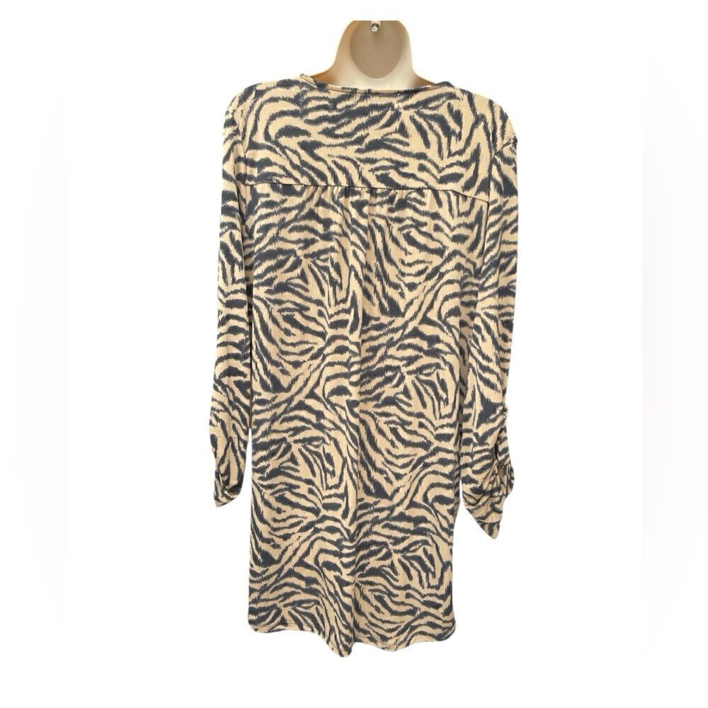 Michael Kors tiger stripe top - Picture 2 of 4